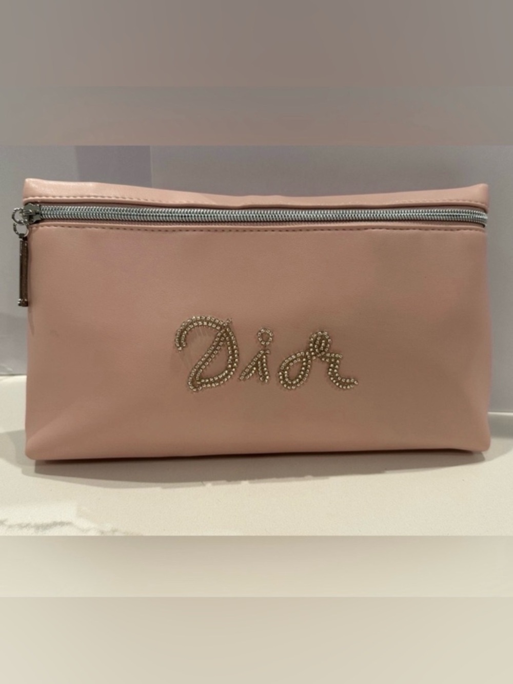 Dior Pink Clutch Bag with Samples Bundle NIB